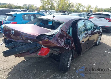 2013 Volkswagen Passat 2.5L S из США, поврежденный, VIN 1VWAP7A3XDC126370